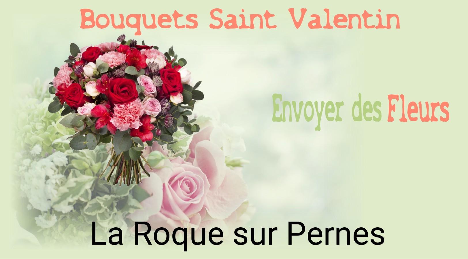 Roses de Saint-Valentin livrées à La Roque-sur-Pernes